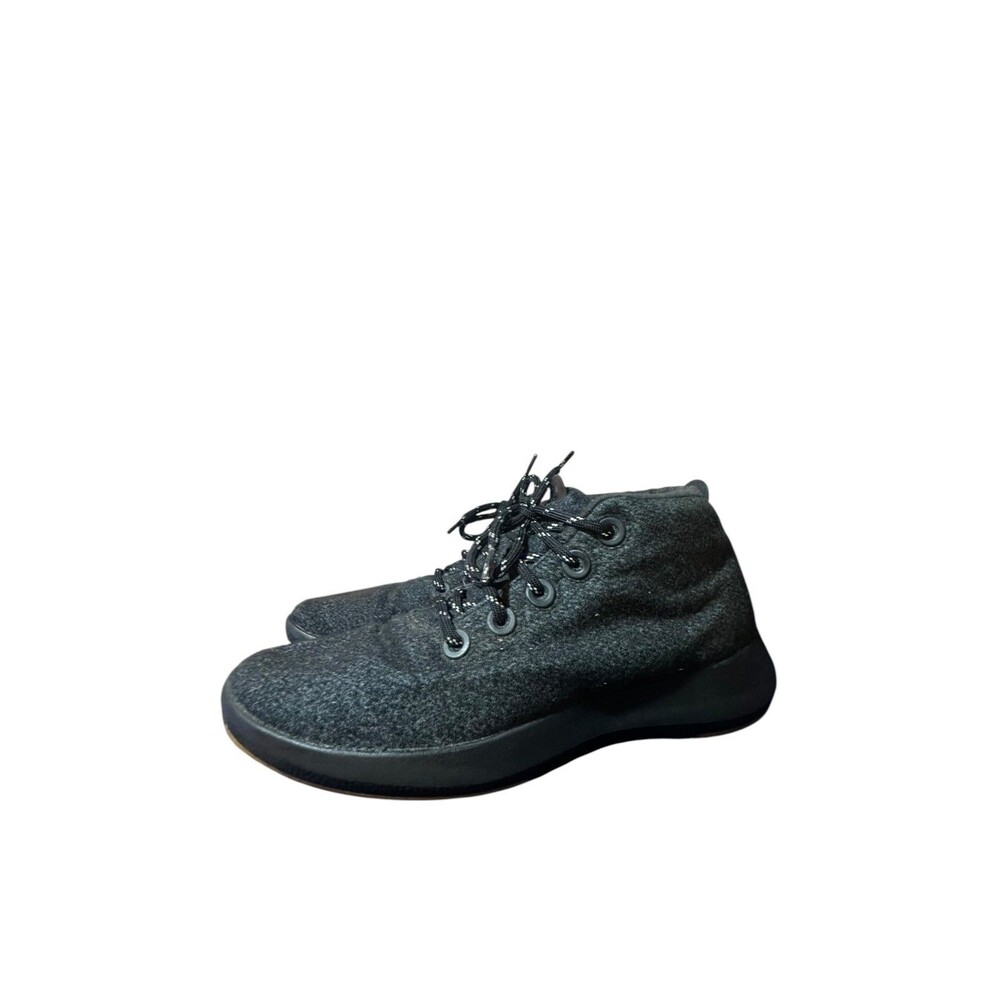 Allbirds Boot Mens 11 Black Wool Lined Mizzle Mid Lace Up Sneakers Made In Korea